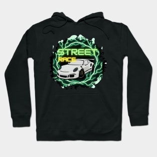 Porsche GT3 RS street race Hoodie